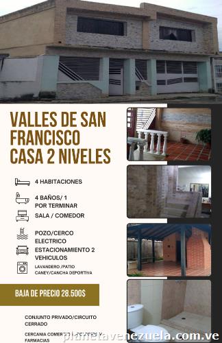Venta casa Valles de San Francisco /valencia Tocuy